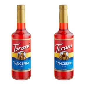 미국직구 Torani 토라니 귤 시럽 750ml 2팩 Tangerine