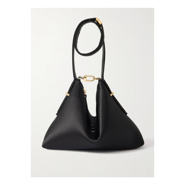 베벨 새틴 클러치 블랙 46376663162874037