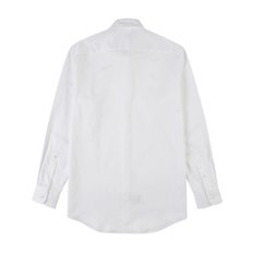 100`S 트윌 솔리드-와이드 클래식 셔츠(BLFSG1-050WH)
