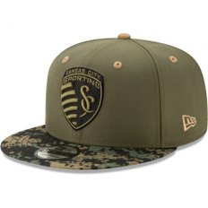 뉴에라 9Fifty 스냅백 캡 - MLS 스포팅 캔자스시티 카모