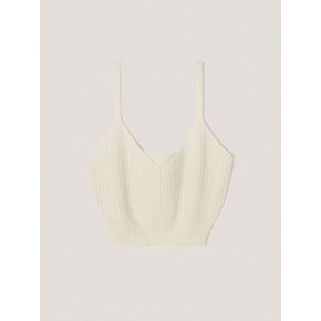 Ivory Avec V-neck Sleeveless