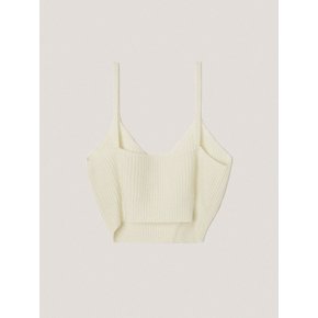 Ivory Avec V-neck Sleeveless