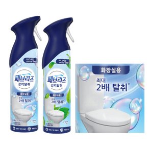 페브리즈 화장실용 에어 공기탈취제 165g 스프레이타입 향 택1