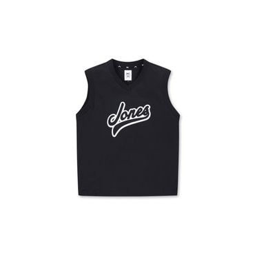 왁 [WAAC X JONES] Womens Logo Stretch Vest(WWVAX24277BKX)