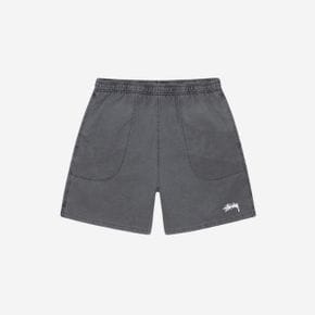 스탁 워터 피그먼트 쇼츠 차콜 Stussy Stock Water Pigment Short Charcoal