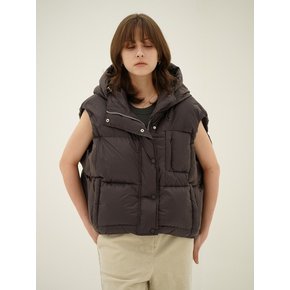 Puffer Down Vest _Grey