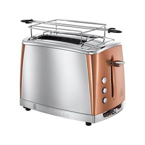 독일 러셀홉스 토스터기 712874 Russell Hobbs Luna Copper Accents 디지털 G라스s Coffee Maker