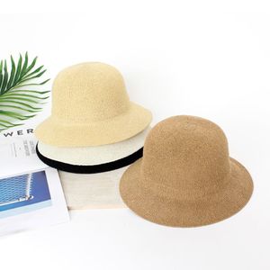 오너클랜 여성 여름 숏챙 버킷햇 나들이 바캉스 밀짚 모자