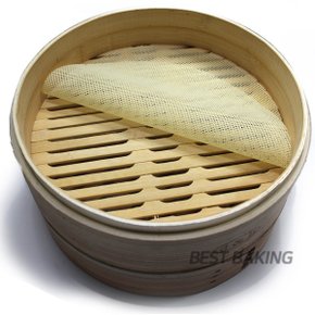 실리콘 만두깔판(지름 8cm_22cm)/만두깔개/찜기깔판