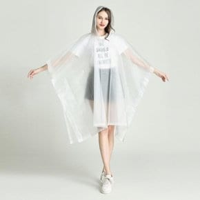 LILP9297 판초형 레인코트 남녀공용 간편한 우비 우의 비옷