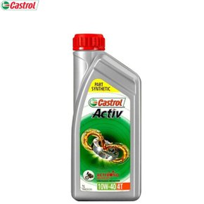 Castrol 10W40 엔진오일 4행정 1L 오토바이오일 합성유 바이크엔진오일 양수기 예초기 액티브 윤활유 발전기오일 액티브 엔진톱 추천