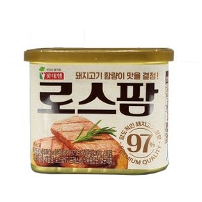 국산 돼지고기 저온숙성 롯데 술안주 간단 로스팜 340g x 4개