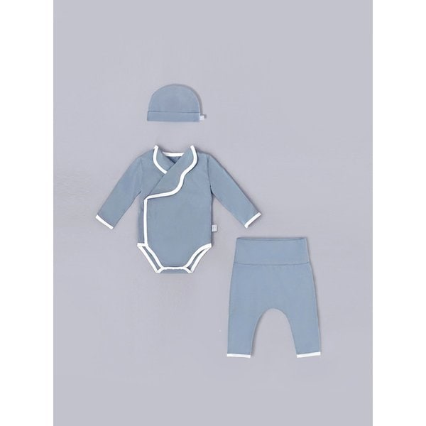 Tailored Bodysuit SET (Misty Blue)