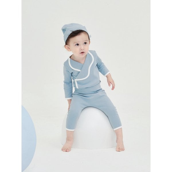 Tailored Bodysuit SET (Misty Blue)