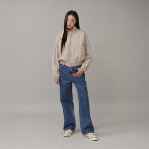 Straight Denim Pants