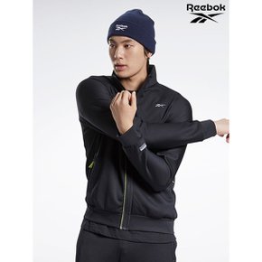 Reebok남여공용 블랙 DMX 폴리 트레이닝 자켓_P335330900