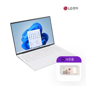 LG 그램 40.6cm 엘지노트북 화이트 16Z90R-GAAFWK 5년 57500