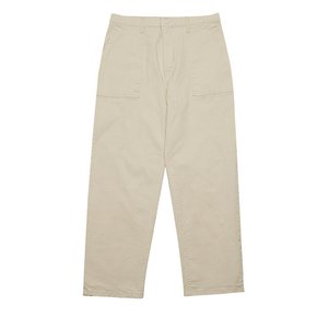 TAPERED FIT CHINO PANTS CREAM