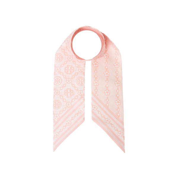 [부산점] T 모노그램 플로럴 실크 스카프 183194 650