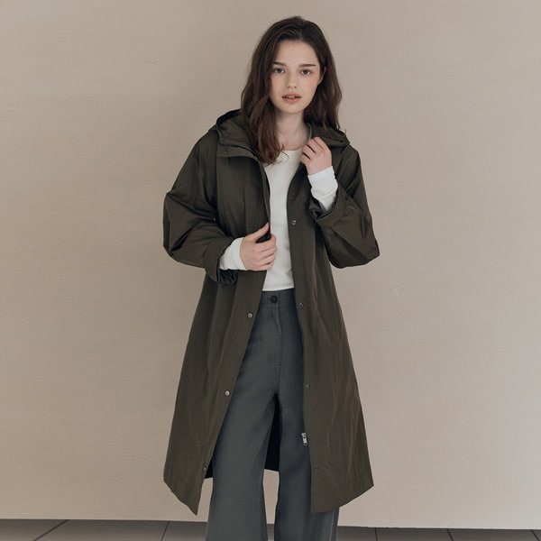 [여주점] 올앤선드리 집업 벨티드 트랜치코트 A5F8N711