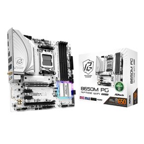 ASRock B650M PG Riptide WiFi White 대원씨티에스