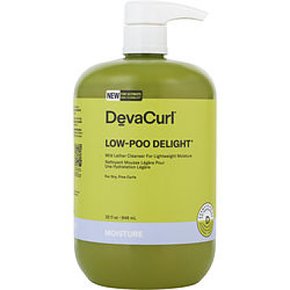 (데바컨셉) Curl Low Poo Delight 마일드 거품 클렌저 32 온스