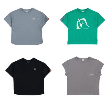 빈 BX21TS01GY,BX23TS08GN,BX21TS02BK,BX23TS11GY 여름티셔츠 4종1택