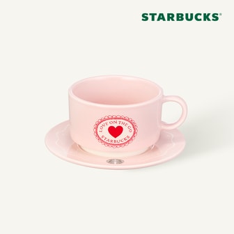 [스타벅스] 스위티 하트 머그&소서 237ml