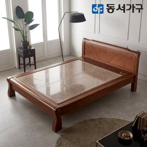 명가돌 모던 편백나무 인볼브 홍맥반석 퀸 Q 돌침대 DF641787