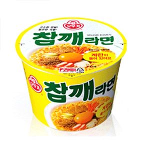 오뚜기 참깨라면 110g (컵라면/12개/BOX)