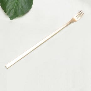 방짜유기 유기포크 놋봄 롱 티포크 커트러리 놋수저