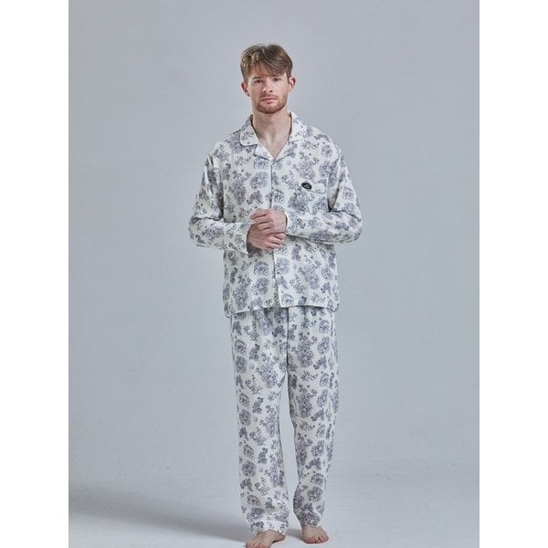 네이비코브 긴소매 파자마 세트 L