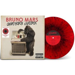 BRUNO MARS - UNORTHODOX JUKEBOX RED SPLATTER LP