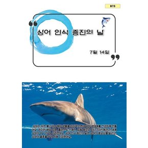 상어 인식 증진의 날(B 73) 상어인식증진의날(B73) 추천도서