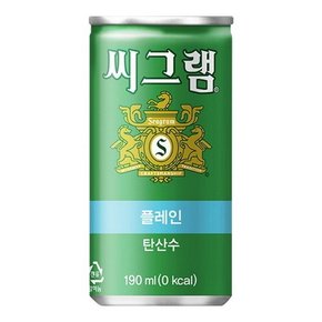 씨그램 플레인 190ml/30캔