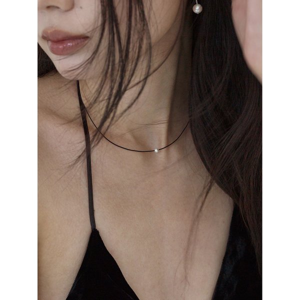 [단독][MJxME] Pearl String Necklace