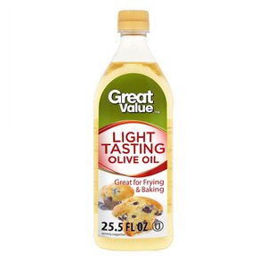  [해외직구]그레이트밸류 라이트 테이스팅 올리브오일 754ml Great Value Light Tasting Olive Oil 25.5oz