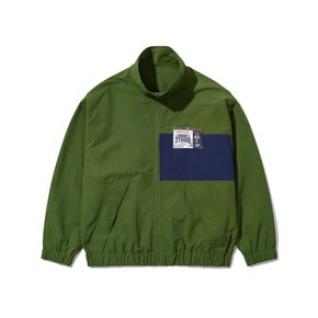 DURABLE LABEL BOMBER JACKET_GREEN