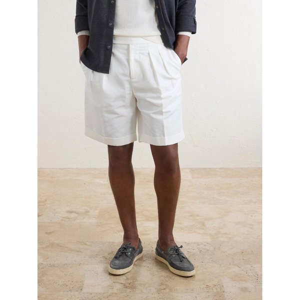 브루넬로쿠치넬리 스웨이드 보트 슈즈 46376663163130224