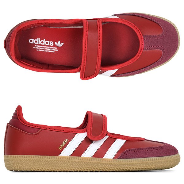 [부산점] 25FW 베러스칼렛 팀빅토리레드 검 메리제인 스니커즈 JQ6446