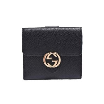 구찌 [여주점] 인터로킹 반지갑 615525 CAO0G 1000