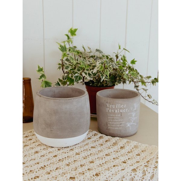 플뢰르 시멘트 화분 - 중