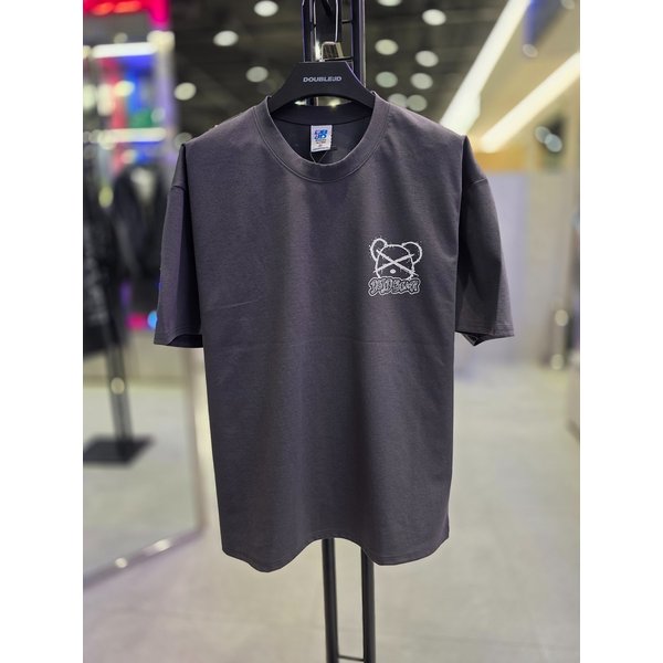 [시흥점] 26 남여공용 하프베어 반팔티(차콜)/JHZK10201CH