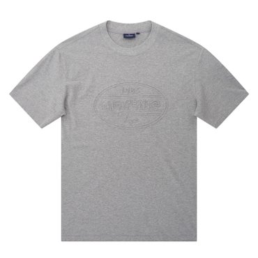 MARTINE GOLF [정상가 118000원]남성 엠보프린트 라운드셔츠 그레이 (QM0DKS21736)