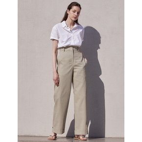 High waist pants (khaki)