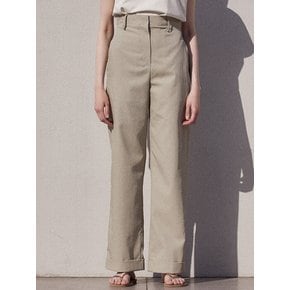 High waist pants (khaki)