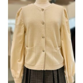 쥬크 슬리브 페플럼 가디건 Z244KSL015