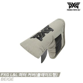 [카네정품]2023 PXG L&L 퍼터 헤드커버[베이지][남여공용][블레이드형]