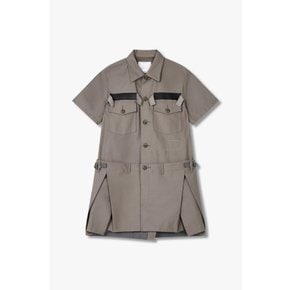 [사카이] WTAPS 여성 테이핑 스트랩 코튼 드레스 6415161109