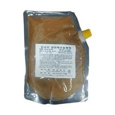  진수미 냉면 육수 농축액 1kg 물냉면 레시피 동치미 국수 물국수 물회 오이냉국